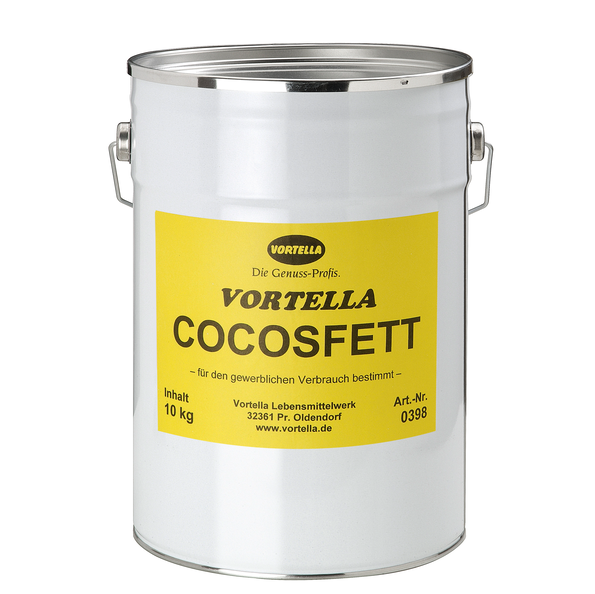 Cocosfett, ungehärtet