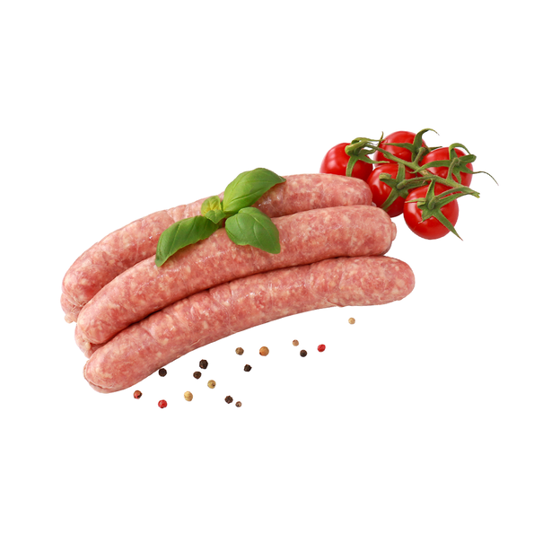 Frische grobe Bratwurst
