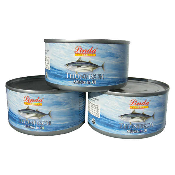 Thunfisch Stücke in Öl