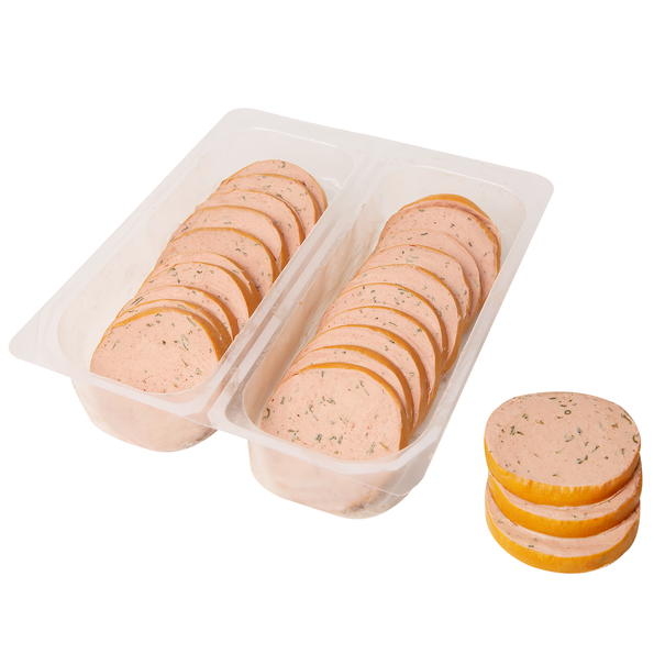 Schnittlauch-Leberwurst mit frischem Schnittlauch
