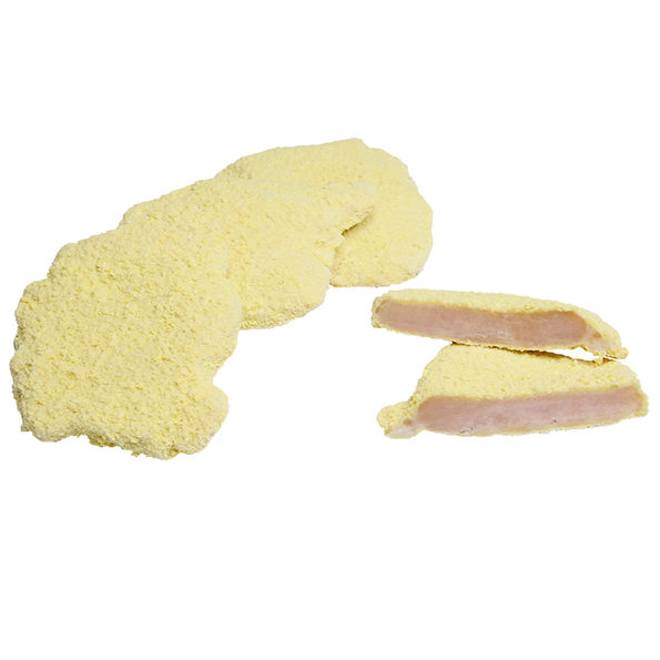 Putenschnitzel, paniert, mit 8% Flüssigwürzung
