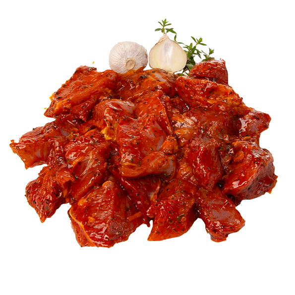 Putengulasch nach Gyros Art