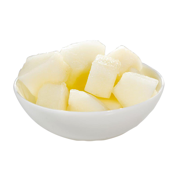 Honigmelonenwürfel