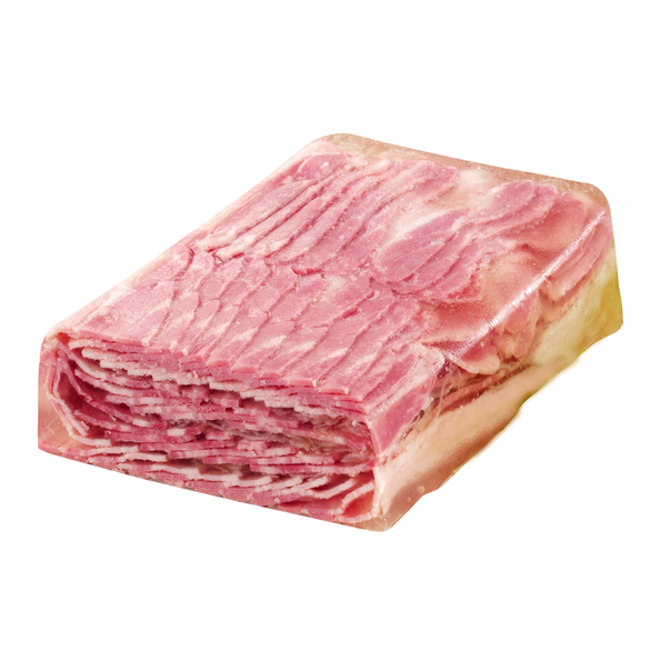 Pikante Zwiebelfleisch-Sülze "Landleben", Doppelschale
