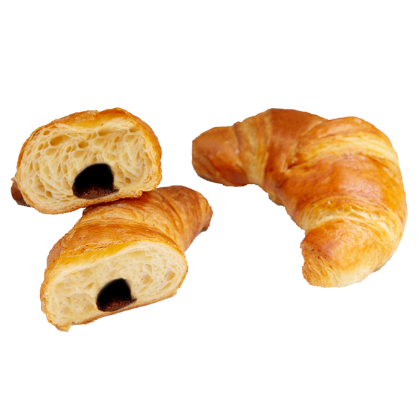 XL Schokocreme Croissant, gegarter Teigling