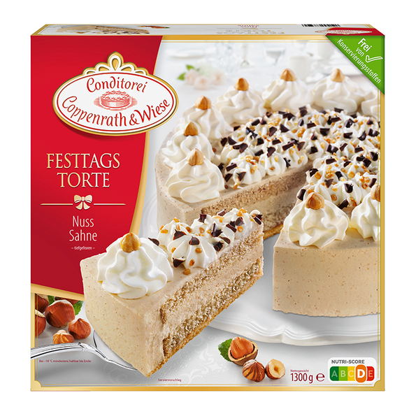 Nuss Sahne Torte