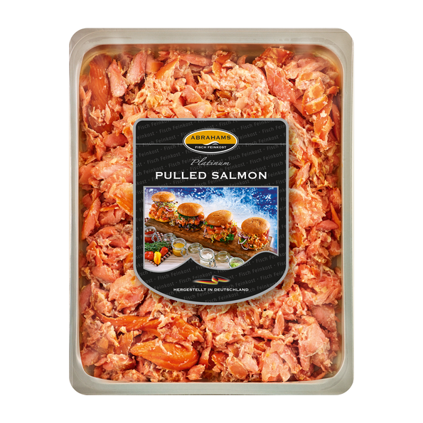 Pulled Salmon Stremellachs ohne Haut