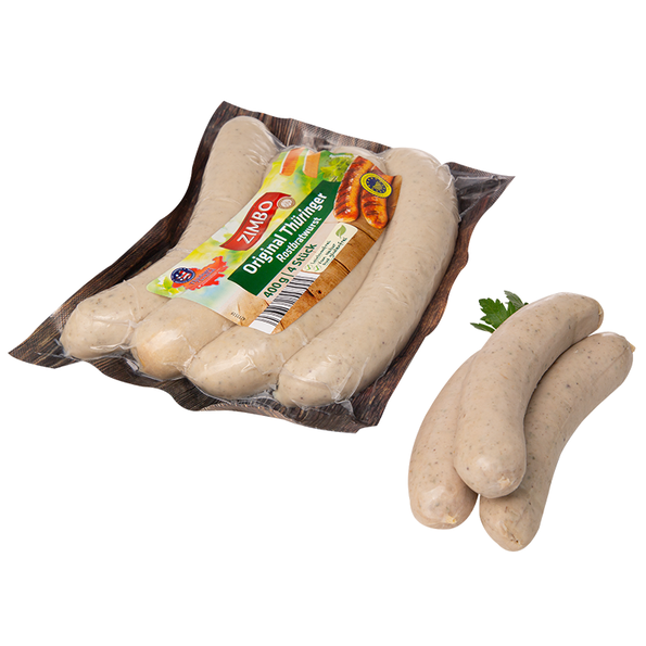 Original Thüringer Rostbratwurst, gebrüht
