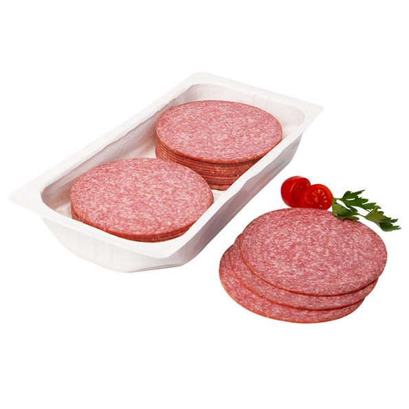 Delikatessen Dahl Landsalami, geräuchert