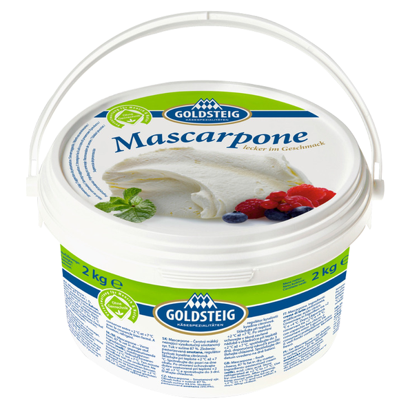 Mascarpone Frischkäse Doppelrahmstufe