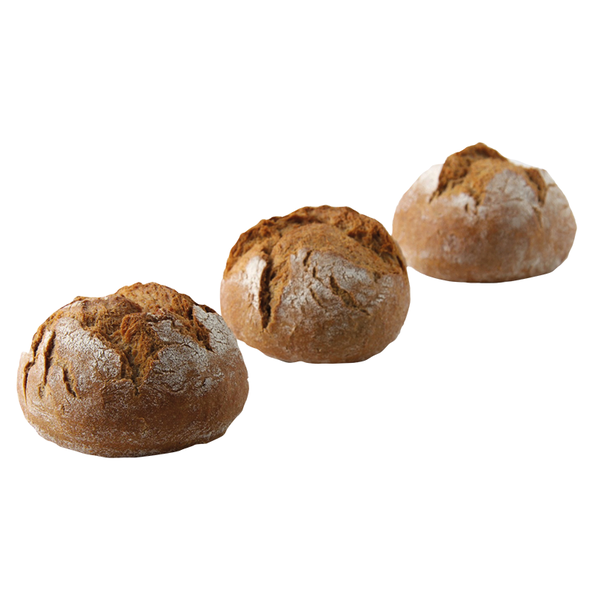 Rosenbrötchen dunkel, vorgebacken