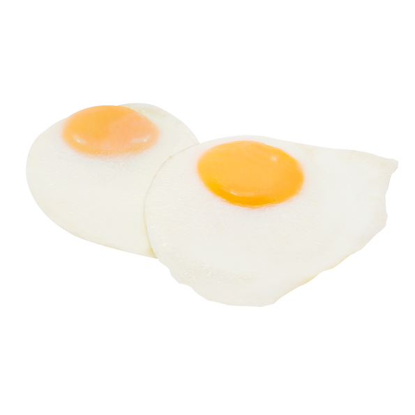 Spiegelei mit ganzem Dotter, Bodenhaltung, Halal
