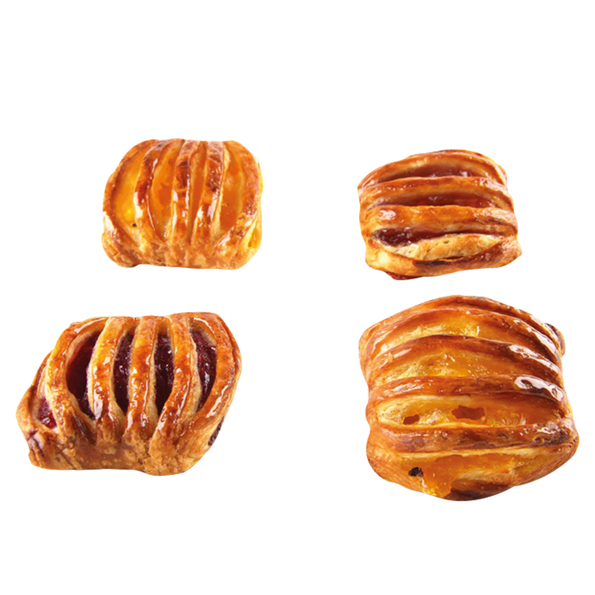 Mini Fruchtkörbchen Mischkarton, vorgegart