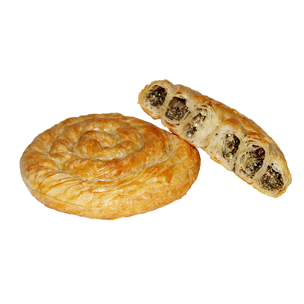 Börekschnecke mit Spinat und Käse, Teigling