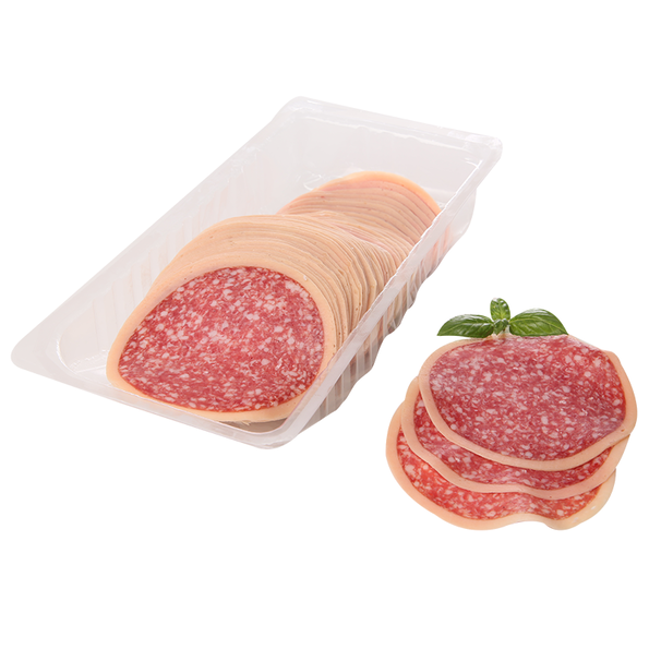 Salami im Käsemantel mit Rindergelatine