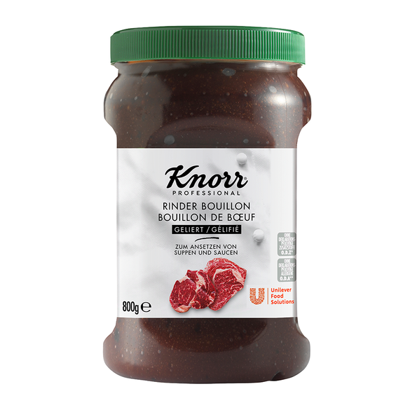 Professional Rinder Bouillon, geliert