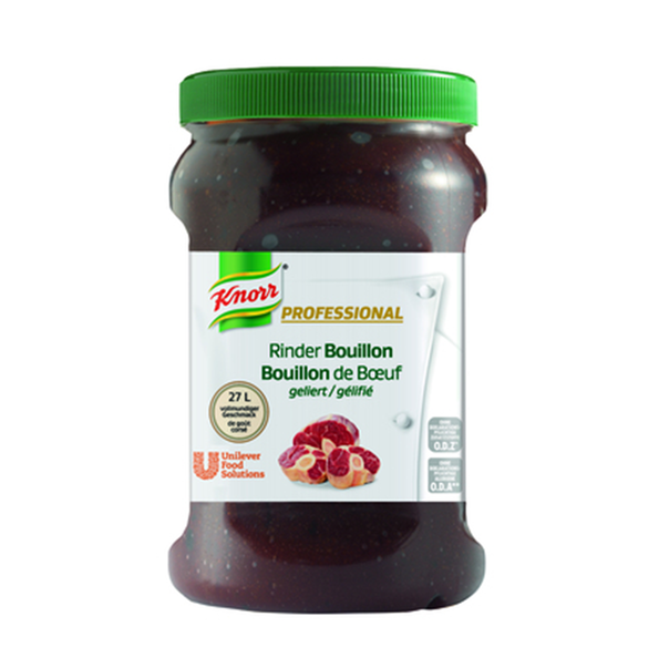 Professional Rinder Bouillon, geliert