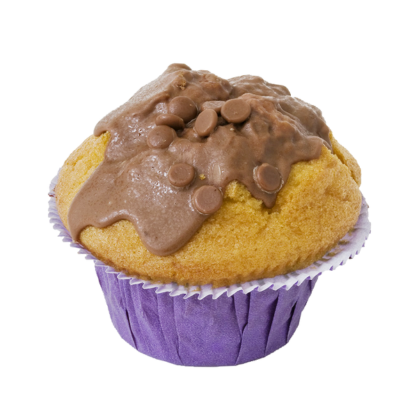 Schoko Muffin mit Milka, fertig gebacken