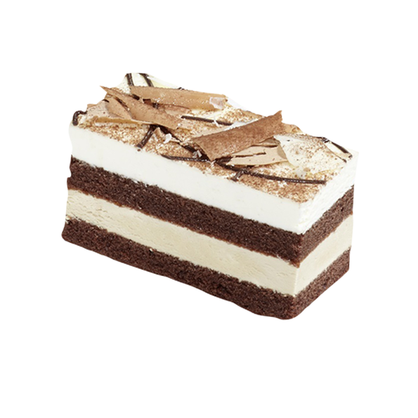Latte Macchiato Schnitte, fertig gebacken