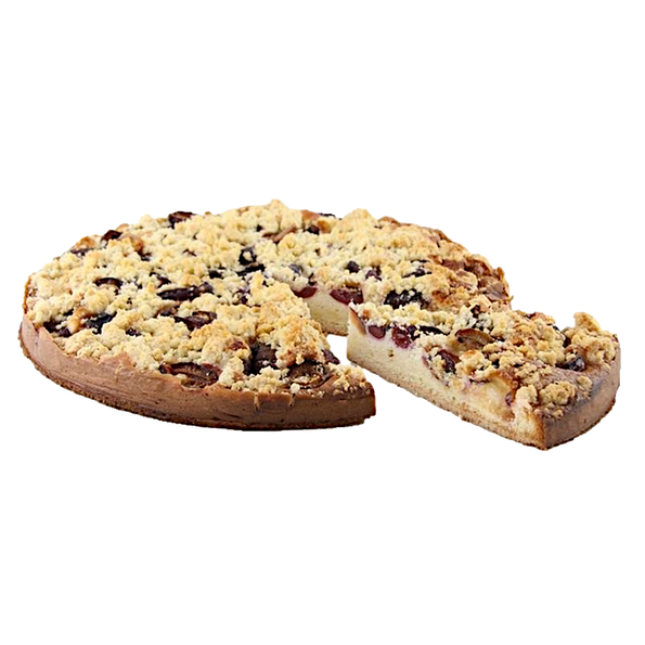 Landkuchen Pflaumen Streusel, fertig gebacken