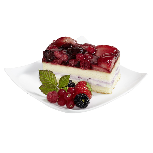 Beerenfrucht-Buttermilch Schnitte