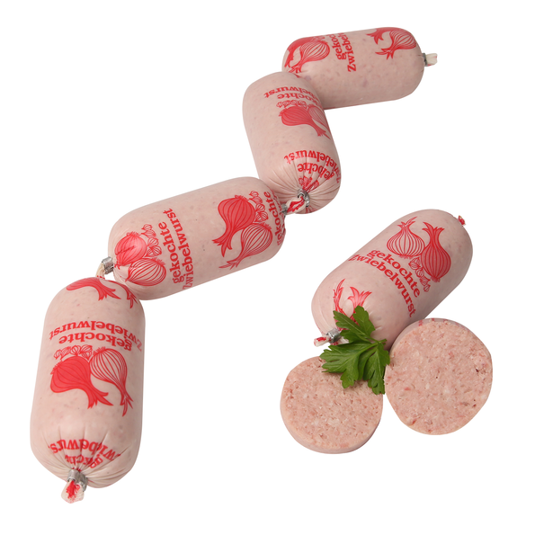 Gekochte Zwiebelwurst