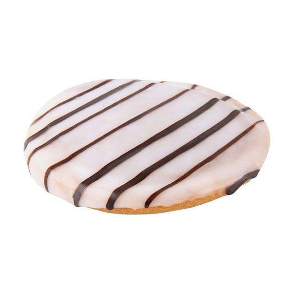 Amerikaner mit Streifen, fertig gebacken
