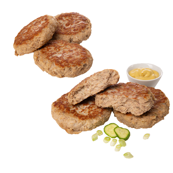 Fleischerfrikadelle "Die Ausgezeichnete", gebraten