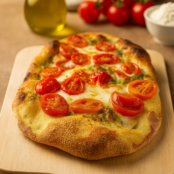 Midi Pinsa Caprese, vorgebacken
