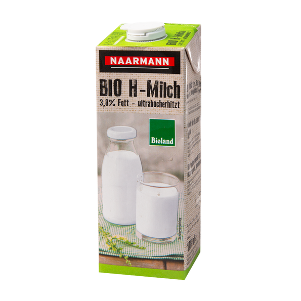 BIO H-Vollmilch 3,8 % Fett