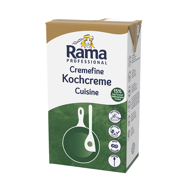 Cremefine Kochcreme, 15 % Fett
