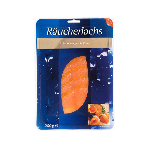 Räucherlachs, vorgeschnitten