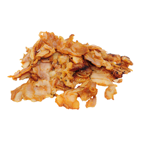 Hähnchen-Kebab, gebraten, Halal
