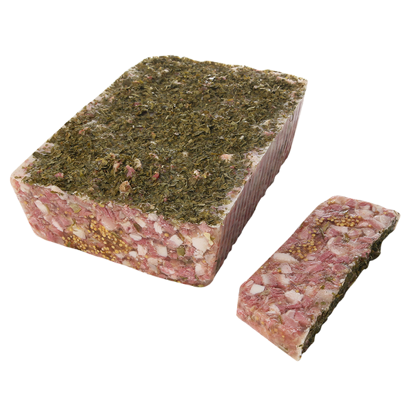 Bauernsülze mit Petersilie mit Zuckern und Süßungsmittel