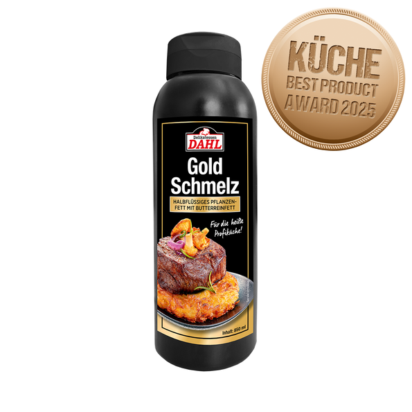 Delikatessen Dahl GoldSchmelz Halbflüssiges Planzenfett mit feinem Buttergeschmack