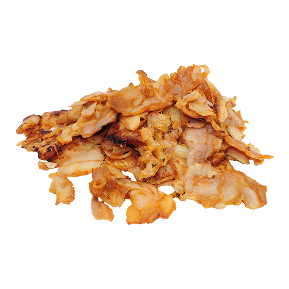 Hähnchen-Kebab, gebraten, Halal
