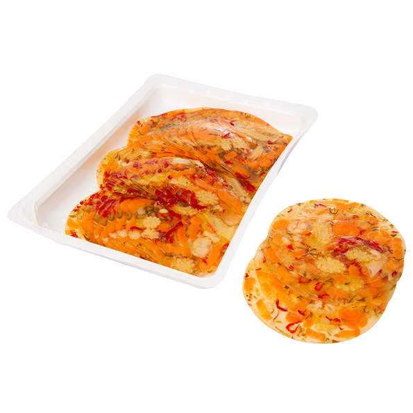 Edelgemüse in Aspik mit Rindergelatine