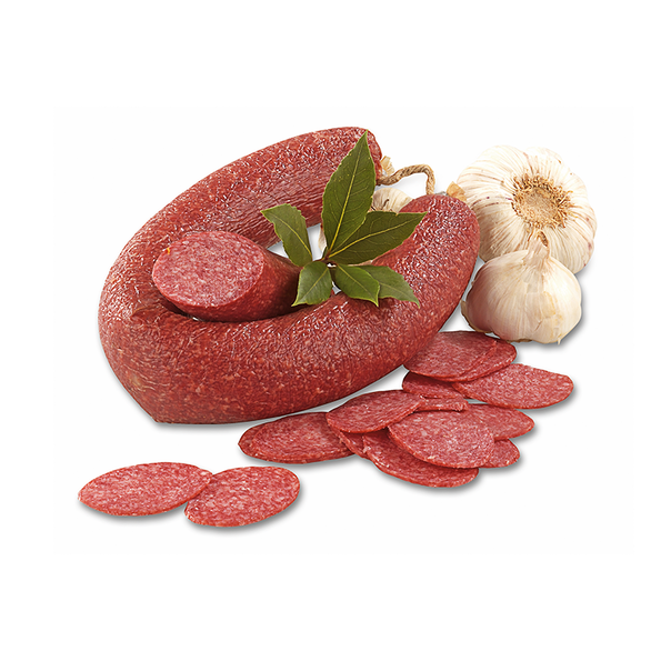 Bauernsalami im Ring