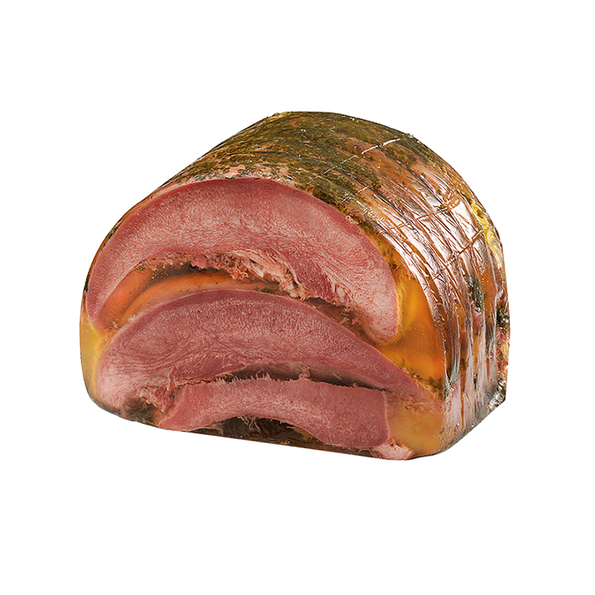Schweinezunge in Aspik