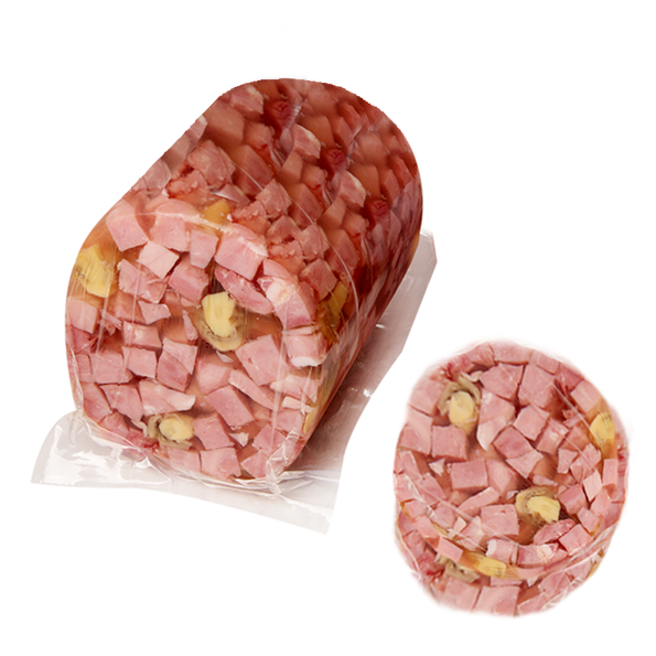 Schinken in Aspik mit Champignons