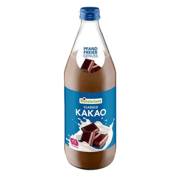 Kakao-Getränk auf Milchbasis, mit Zucker und Süßungsmitteln