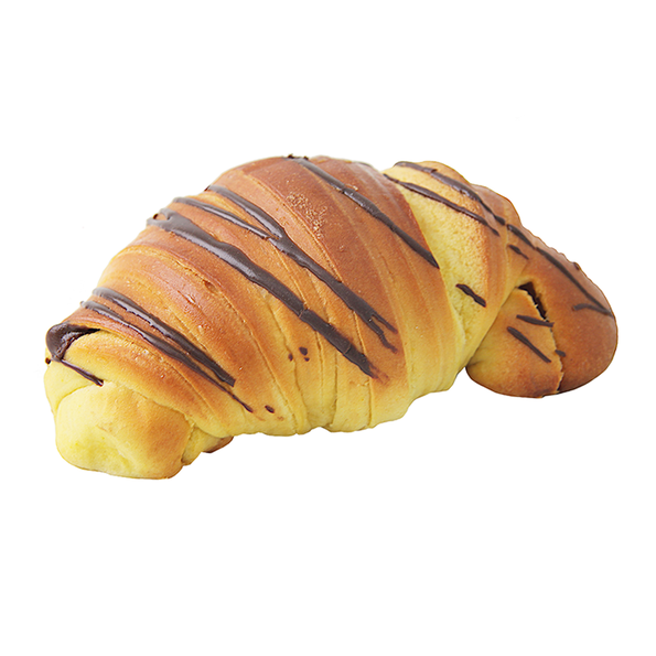 Brioche Croissant Kakao, fertig gebacken