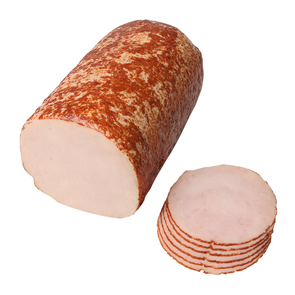 Truthahnbrust, gebacken Formfleisch, Halal
