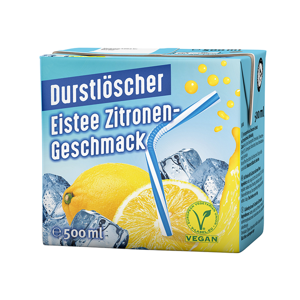 Durstlöscher Eistee Zitronen-Geschmack