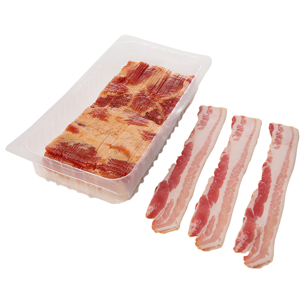 Delikatessen Dahl Frühstücks Bacon, Bauchspeck, gepökelt, geräuchert, zum Garen