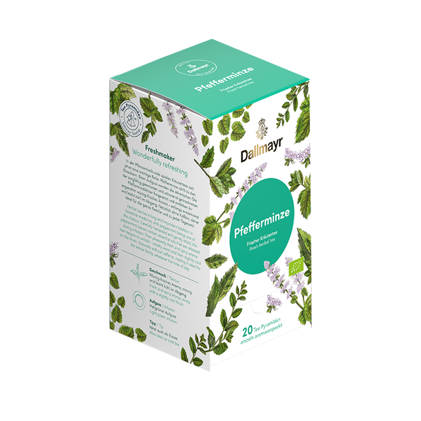 BIO Pfefferminze, frischer Kräutertee