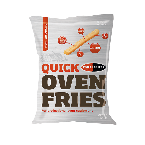 Quick Oven Fries mit Sonnenblumenöl