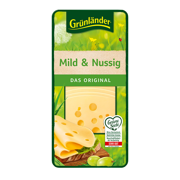 Grünländer Schnittkäse 48 % Fett i. Tr.