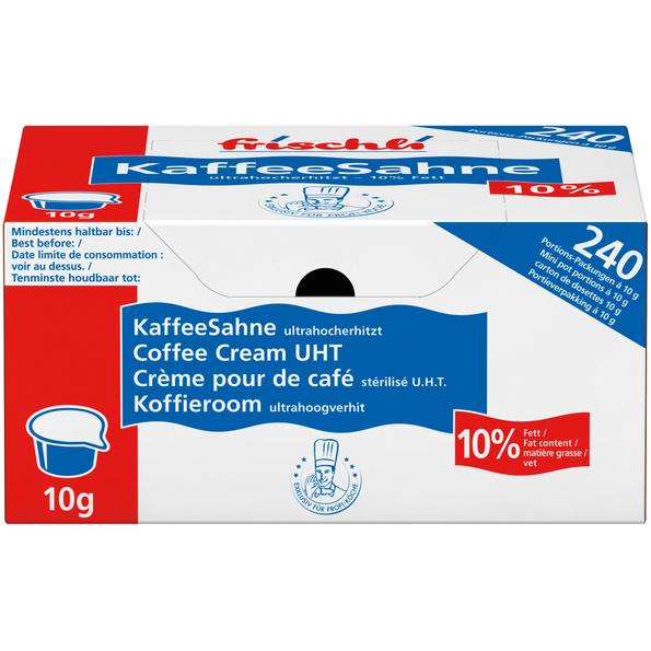 Kaffeesahne, 10 % Fett
