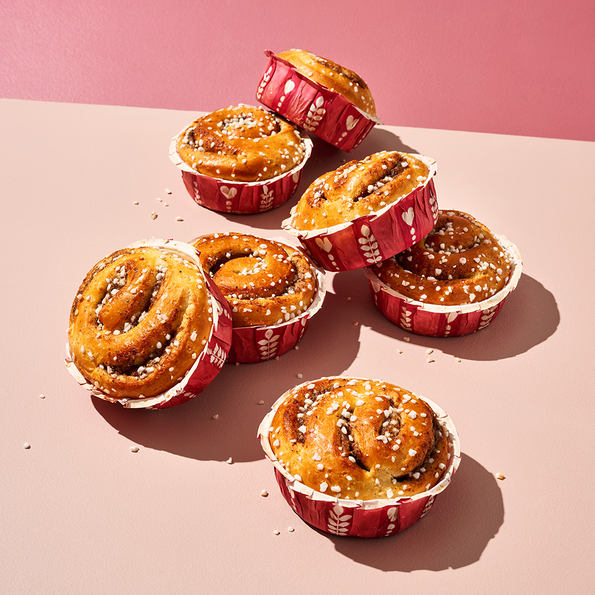 Cinnamon Scandi Swirl, fertig gebacken
